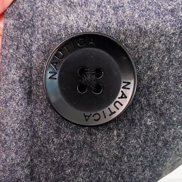 Nautica Women's Gray Wool Coat, Size XL - Picture 7 of 16